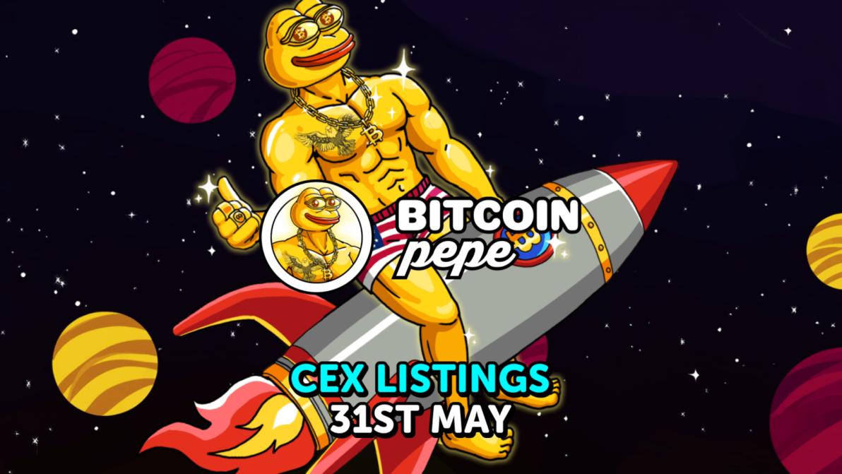 Bitcoin Pepe sammelt 1 Mio. $ in 24 Stunden, während Listing-Nachrichten einen Kaufrausch auslösen Bitcoin Pepe sammelt 1 Mio. $ in 24 Stunden, während Listing-Nachrichten einen Kaufrausch auslösen
