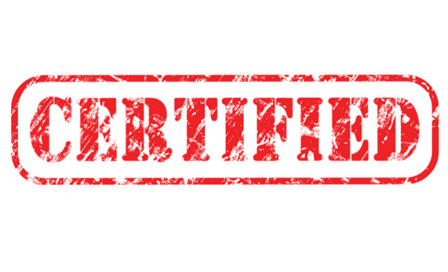 Breaking News am Freitag! Zertifizierung öffnet die wirklich großen Tore! Breaking News am Freitag! Zertifizierung öffnet die wirklich großen Tore!