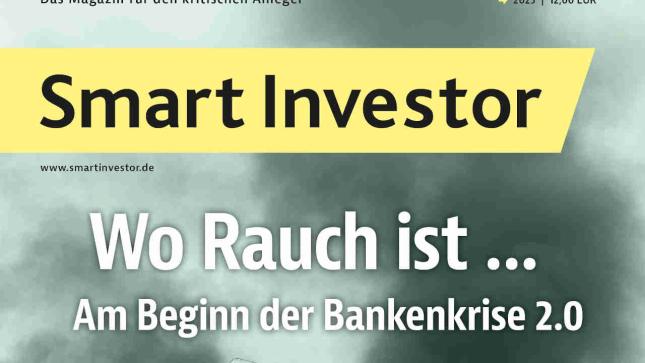 Smart Investor: warum derzeit eine "veritable Krise" startet - Crash-Signale! Smart Investor: warum derzeit eine "veritable Krise" startet - Crash-Signale!