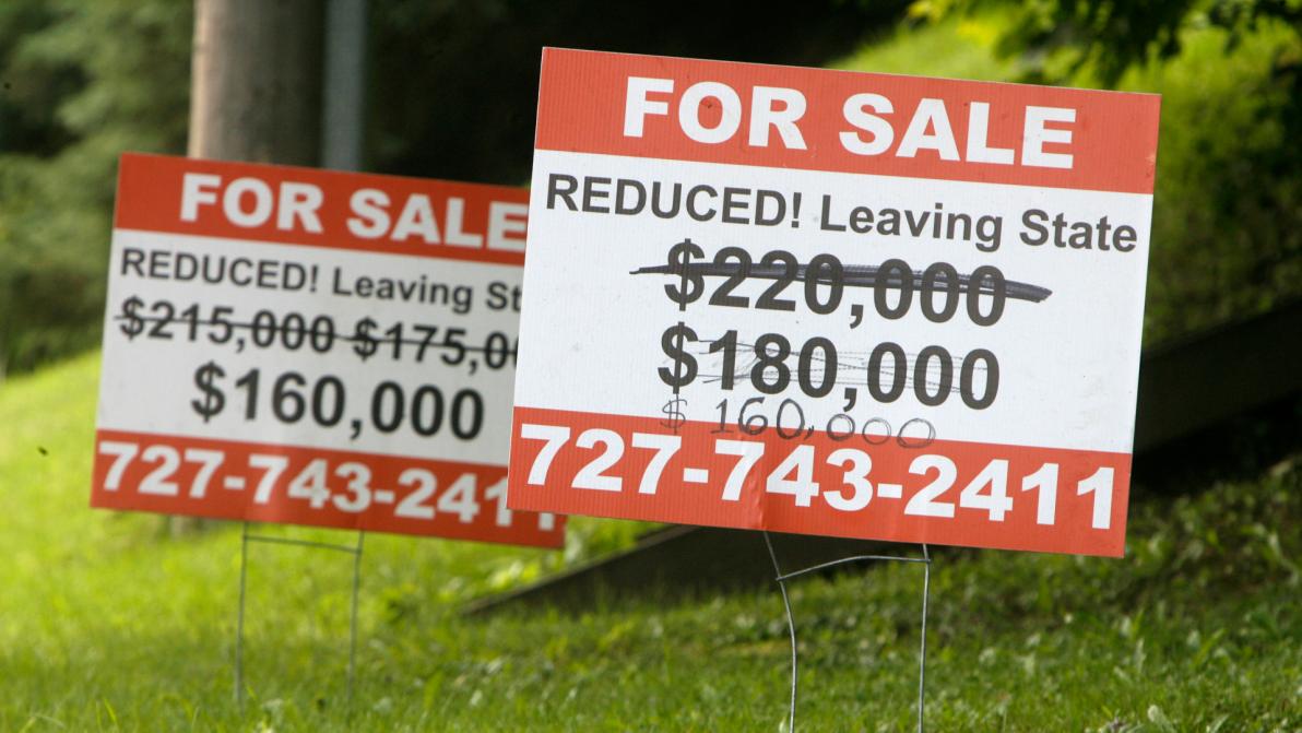 Angebot hoch, Käufer streiken - Die USA stehen an der Schwelle zur Immobilienkrise Angebot hoch, Käufer streiken - Die USA stehen an der Schwelle zur Immobilienkrise