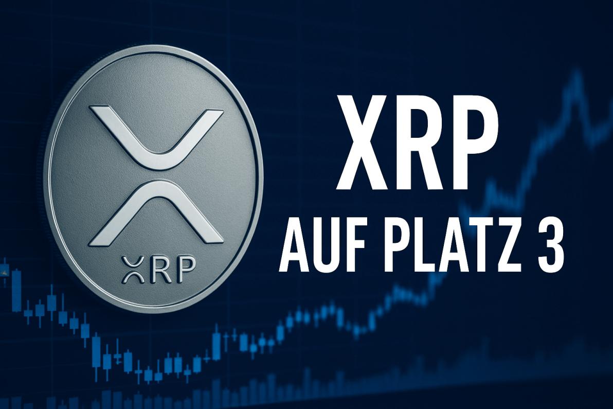 XRP steigt auf: Ripple-Coin überholt USDT und erobert Platz 3 zurück XRP steigt auf: Ripple-Coin überholt USDT und erobert Platz 3 zurück