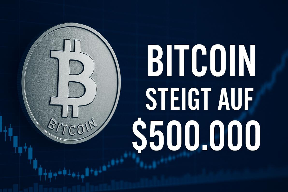 Bitcoin auf Rekordkurs: PlanB sieht Potenzial für 500.000 Dollar bis 2028 Bitcoin auf Rekordkurs: PlanB sieht Potenzial für 500.000 Dollar bis 2028