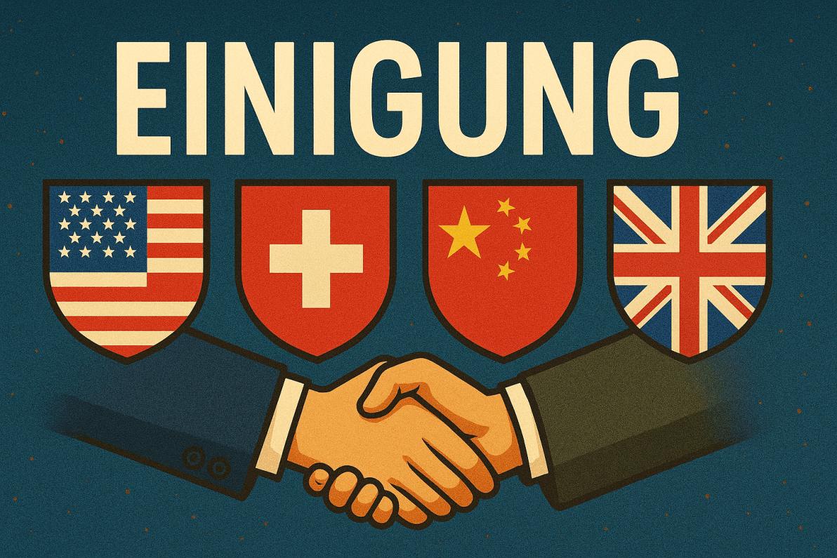 USA und China einigen sich auf Zoll-Senkungen: Kryptomarkt reagiert mit positiver Rallye USA und China einigen sich auf Zoll-Senkungen: Kryptomarkt reagiert mit positiver Rallye