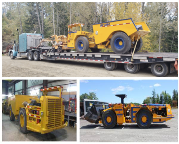 A collage of construction equipment AI-generated content may be incorrect.