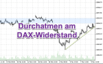 DAX-Chartanalyse: Erholung im DAX bis zum Widerstand vorerst