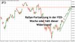 DAX-Wochenplan: DAX weiterhin ohne Korrektur: Notenbanken befeuern den Trend