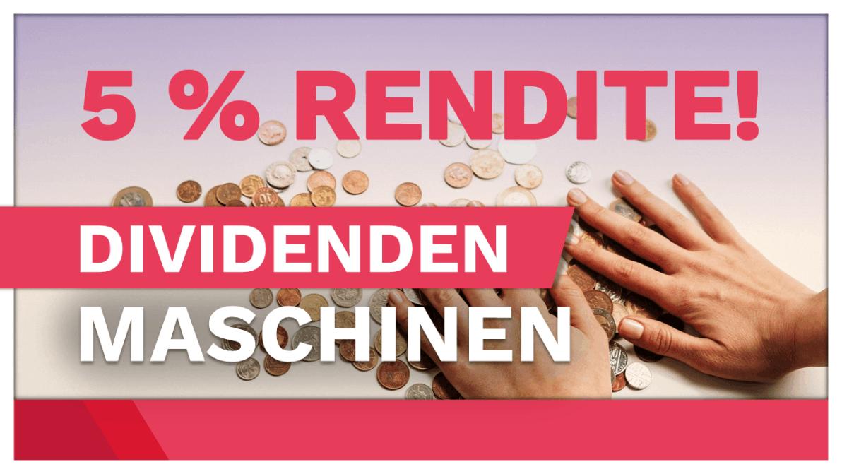 Unsere 3 Lieblingsaktien mit über 5 % Dividendenrendite Unsere 3 Lieblingsaktien mit über 5 % Dividendenrendite