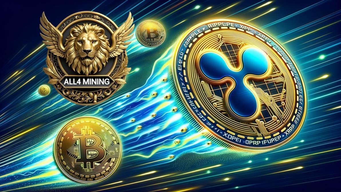 Wandeln Sie XRP und BTC in tägliches passives Einkommen um: ALL4 Mining  bringt eine mobile Mining-App mit einem Klick auf den Markt - 29.07.2025