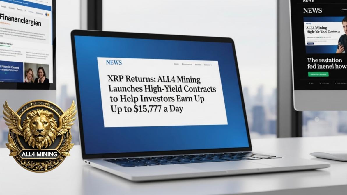 XRP-Renditen: ALL4 Mining führt Hochzinsverträge ein, mit denen Anleger bis  zu 15.777 US-Dollar pro Tag verdienen können - 21.07.2025