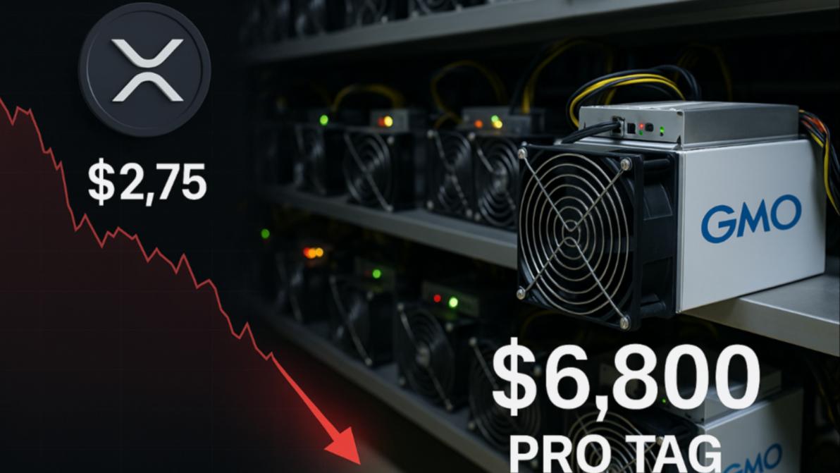 XRP fällt. Deine Mining-Rendite nicht. XRP-Inhaber können mit GMO Miner  6.800 US-Dollar pro Tag verdienen - 14.08.2025