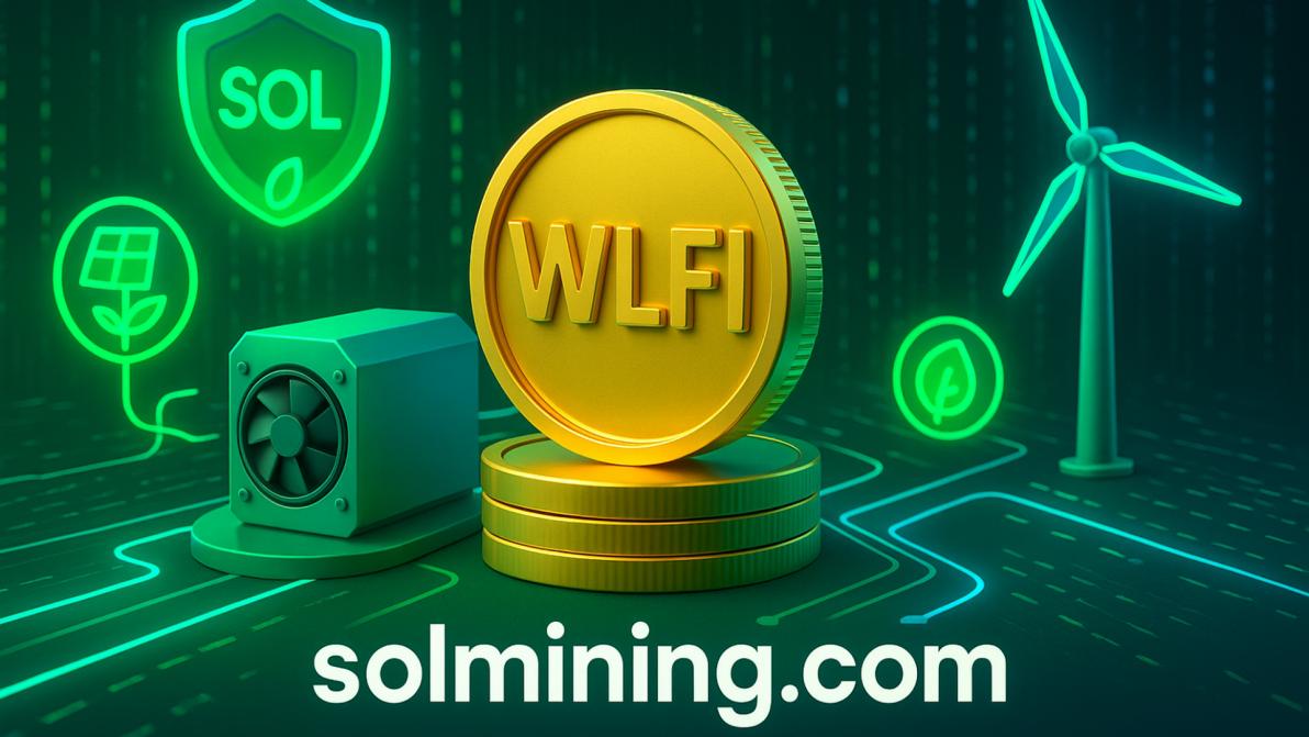 WLFI-Token geht mit einer Bewertung von 30 Mrd. $ an die Börse, jetzt  täglich 7.900 $ mit SolMining verdienen - 03.09.2025