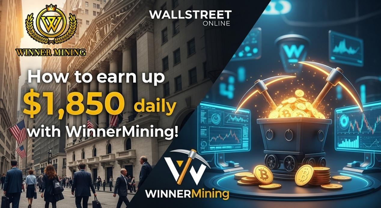 Wallstreet Online: So verdient man täglich bis zu 1.850 USD mit  WinnerMining! - 22.09.2025