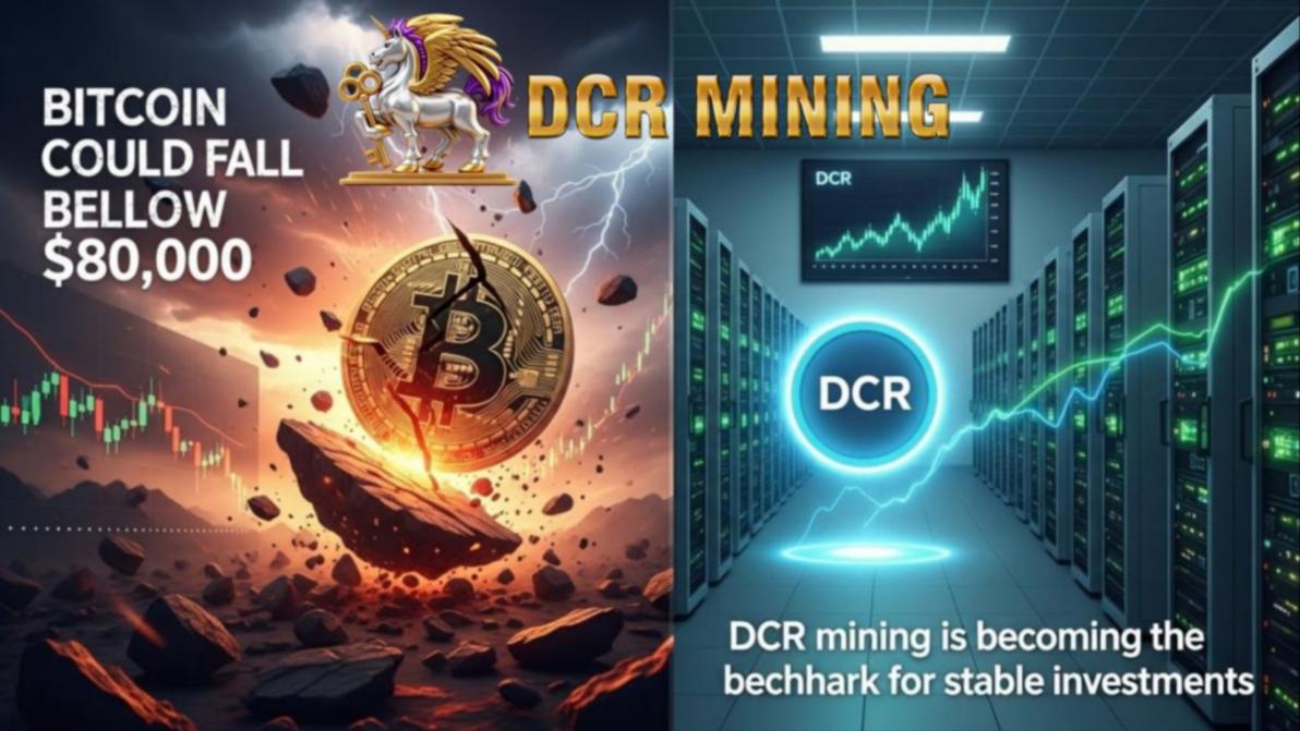 Bitcoin könnte unter 80.000 US-Dollar fallen; DCR-Mining wird zum Maßstab  für stabile Investitionen - 20.12.2025
