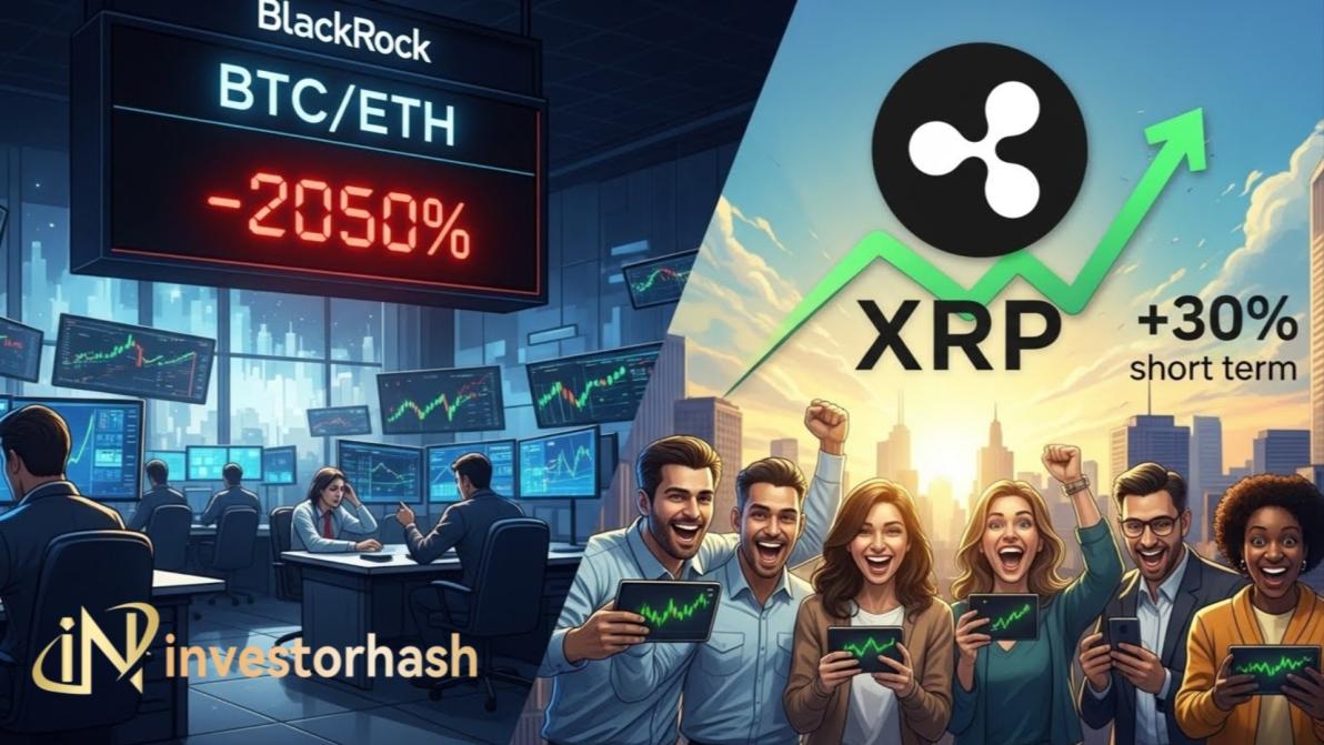 Nicht nur auf Bitcoin achten – BlackRock verkauft massenhaft BTC/ETH, XRP  könnte kurzfristig um 30 % steigen! - 23.12.2025