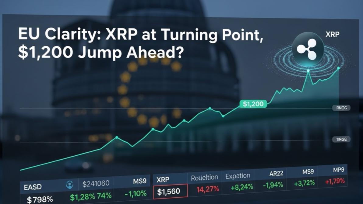 EU-Regulierung wird klarer: XRP vor Wendepunkt, mit Aussicht auf einen  Sprung nahe 1.200 US-Dollar - 14.01.2026
