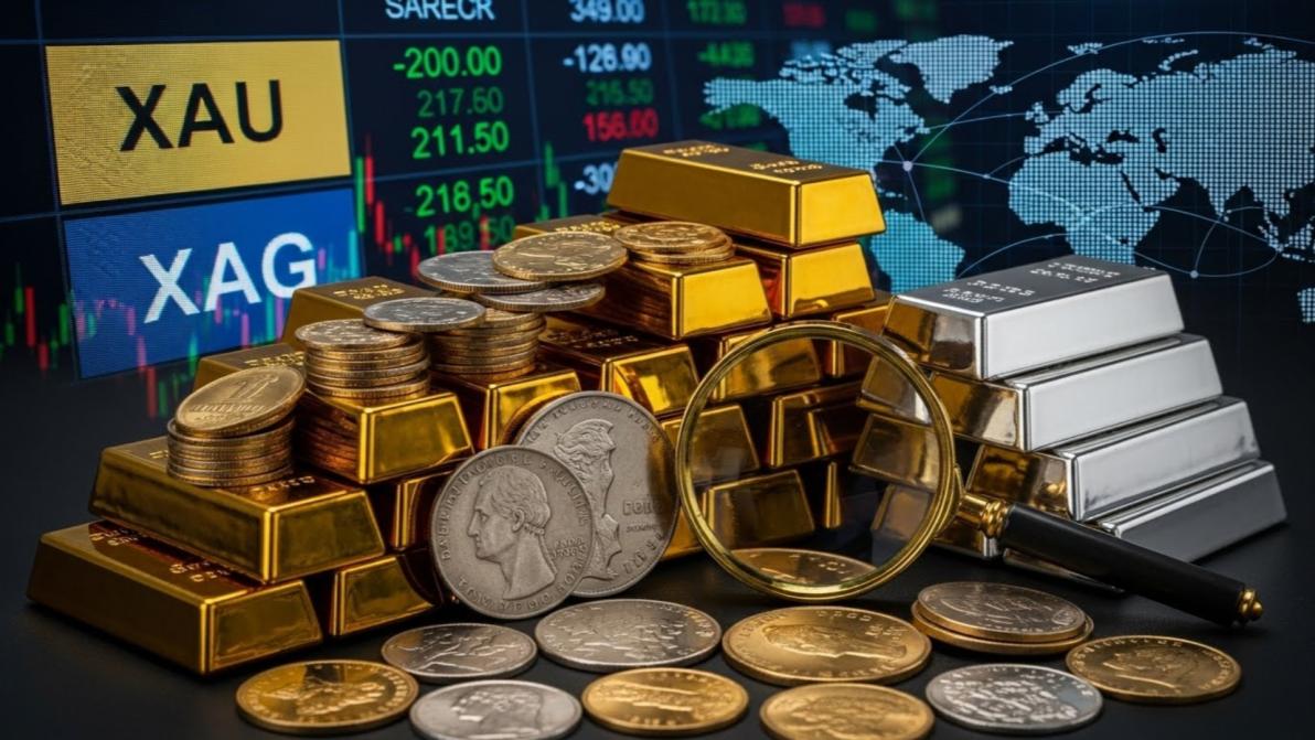 Silber unter Druck: Warum könnte der XRP ETF Gold und Silber übertreffen?  Preisziel 3.300–4.000 USD! - 13.01.2026