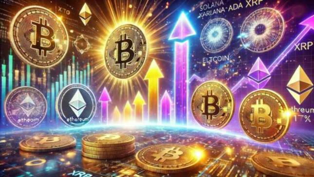 Bitcoin durchbrach die Marke von 74.800 US-Dollar, was den Preis von Ethereum und XRP in die Höhe trieb