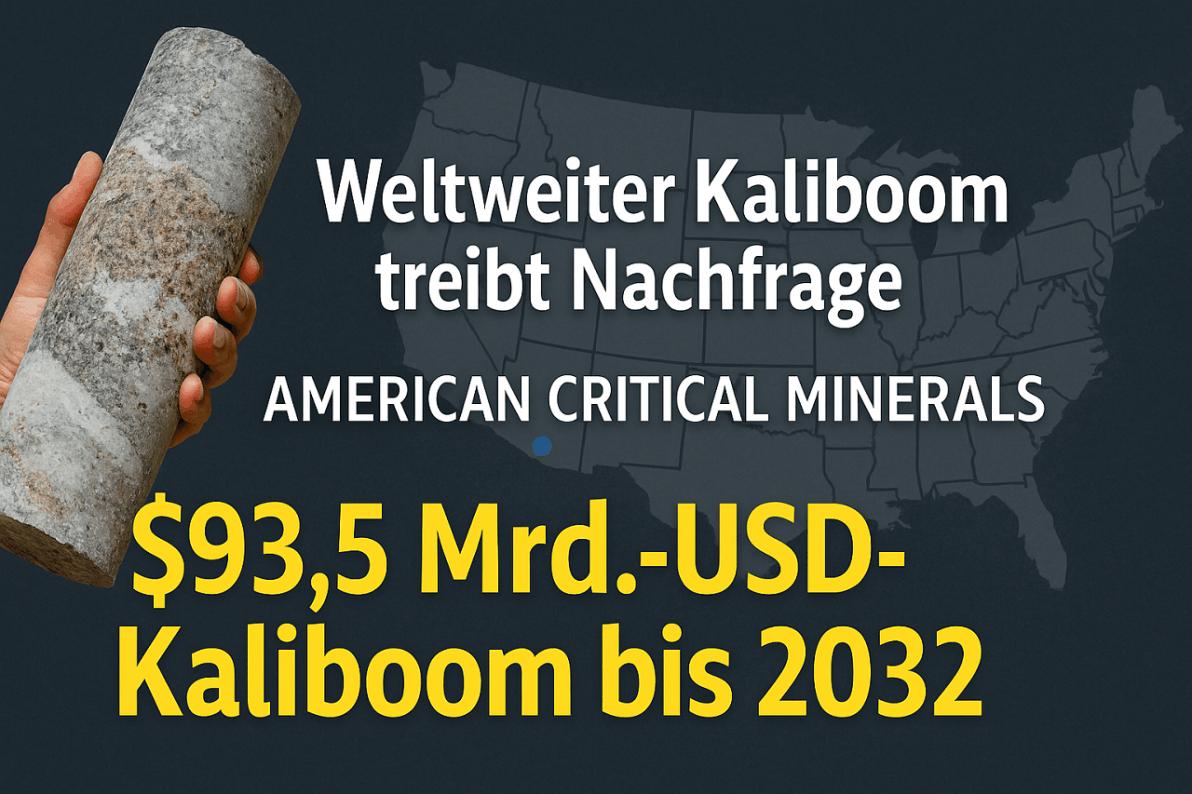 Weltweiter Kaliboom treibt Nachfrage – ACM positioniert sich im 93,5 Mrd. USD-Markt bis 2032!!