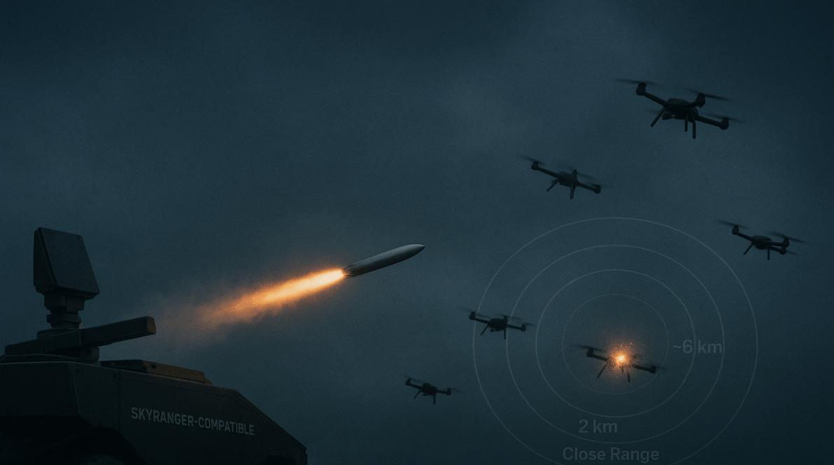 Anti-Drohnen-Aufrüstung: Miniraketen für Skyranger, Parazero bereits einsatzbereit