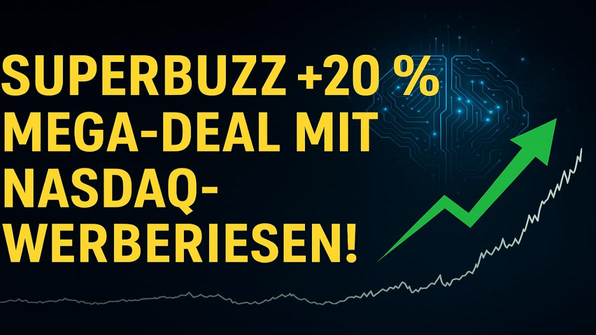 SuperBuzz explodiert um 20 % nach Mega-Deal mit NASDAQ-Werberiesen!
