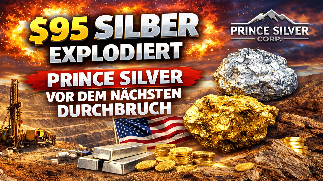 $95 Silber explodiert - Prince Silver vor dem n&auml;chsten Durchbruch!!