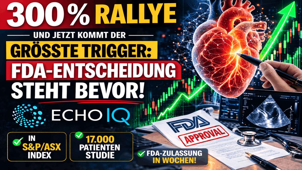 221 % Kursgewinn – und jetzt kommt der größte Trigger: FDA-Entscheidung steht bevor