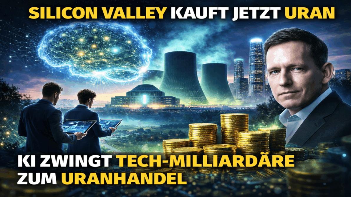 Silicon Valley kauft jetzt Uran – und der Markt beginnt es gerade erst zu verstehen