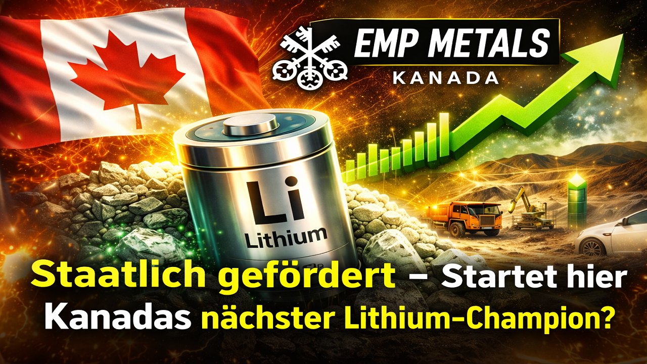 1.000.000 $ staatliche F&ouml;rderung - Startet hier Kanadas n&auml;chster Lithium-Champion?