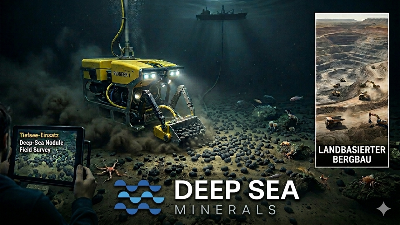 Der Vorteil des Meeresbodens - Wie Tiefsee-Knollen den landbasierten Bergbau &uuml;bertreffen k&ouml;nnten
