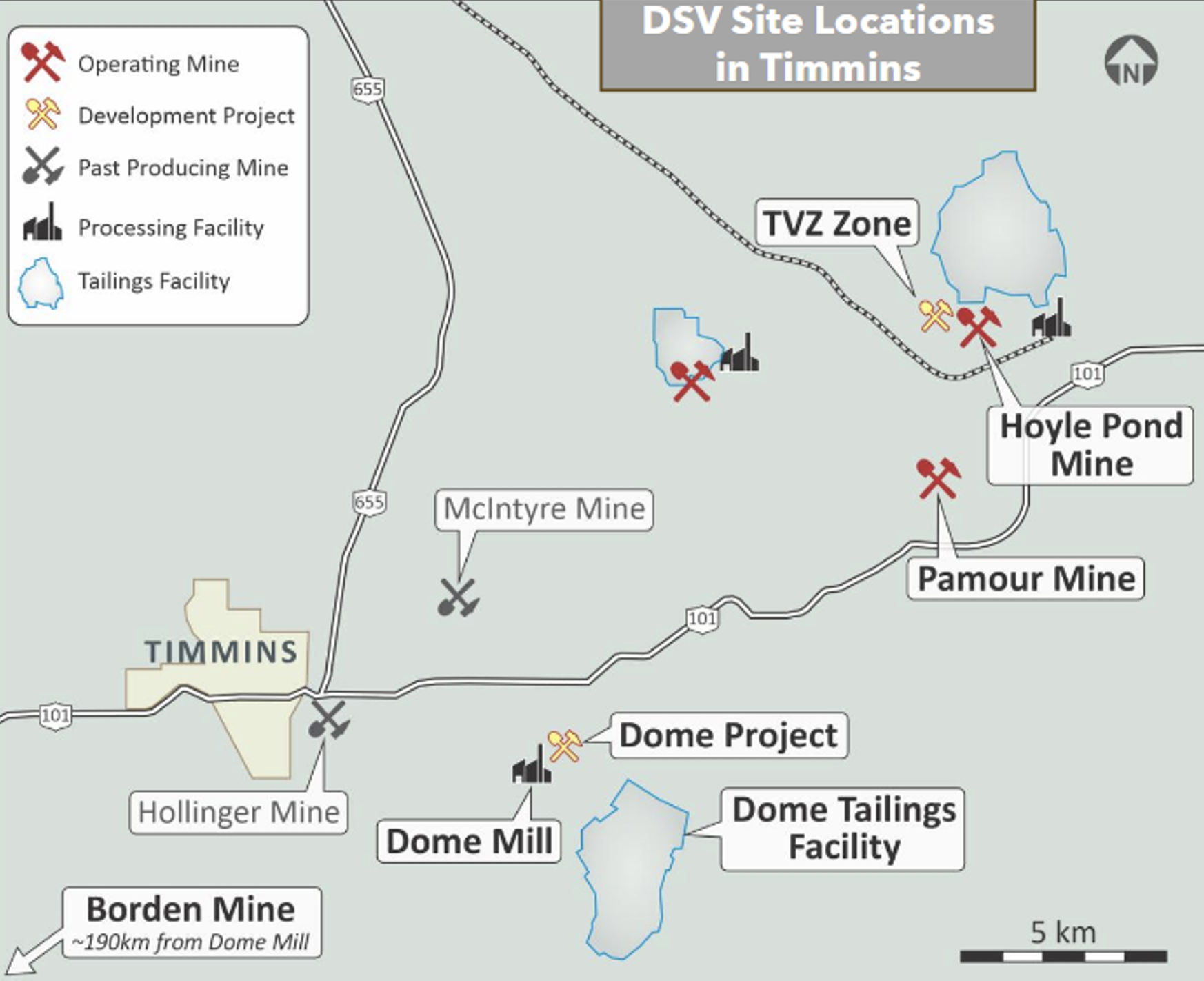 DSV-Site Locations