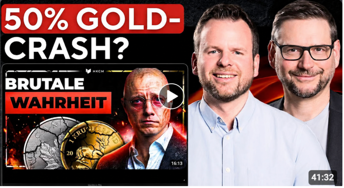 50% Gold Crash