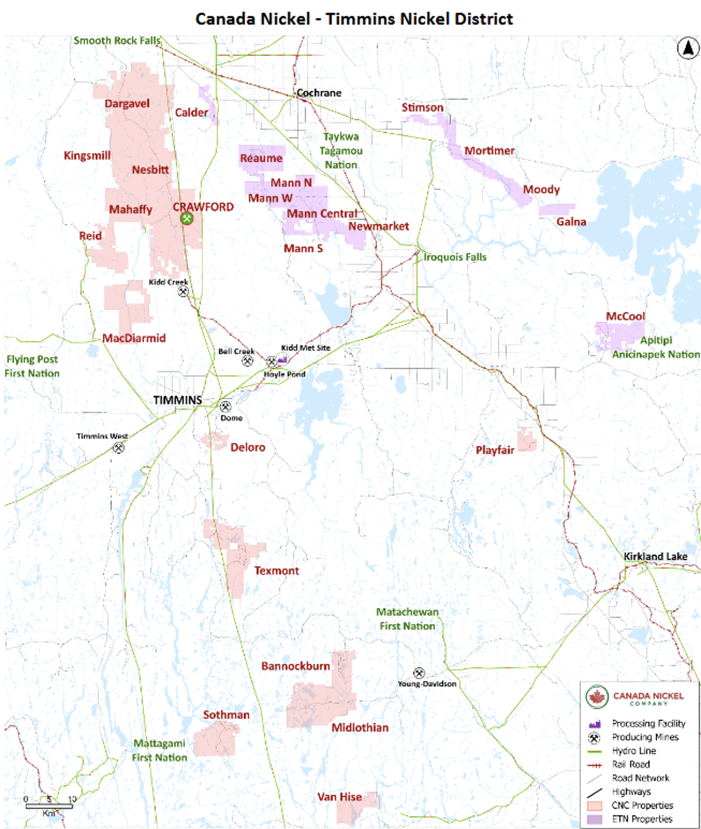 Timmins Nickel District