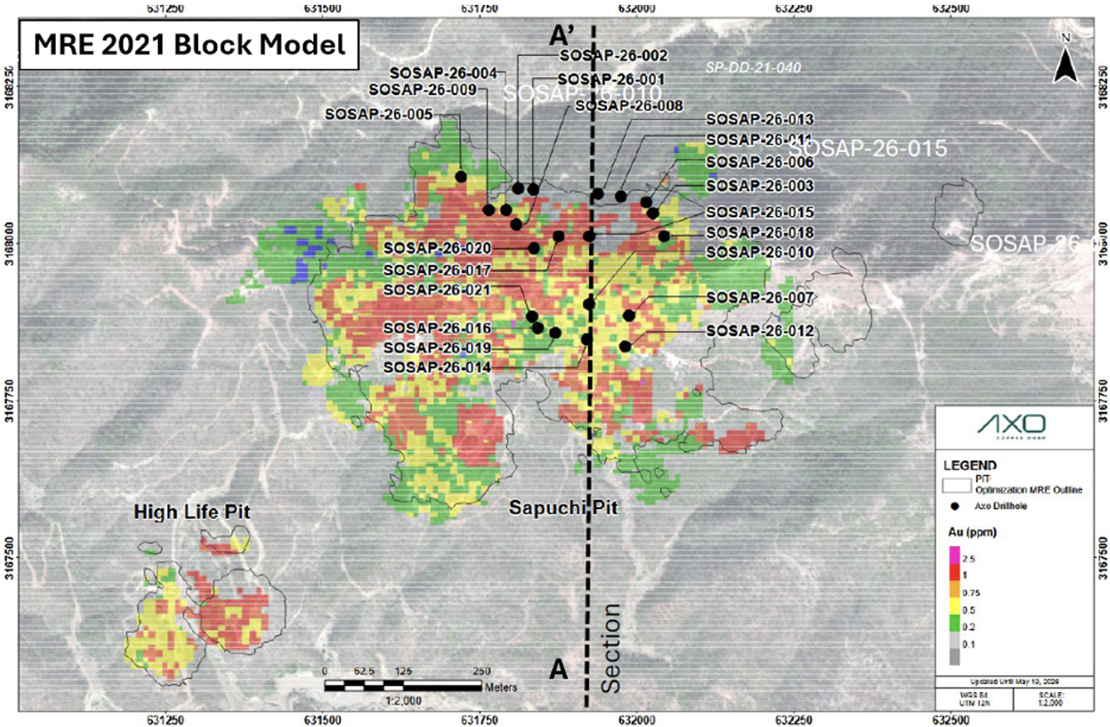 MRE 2021 Block Model