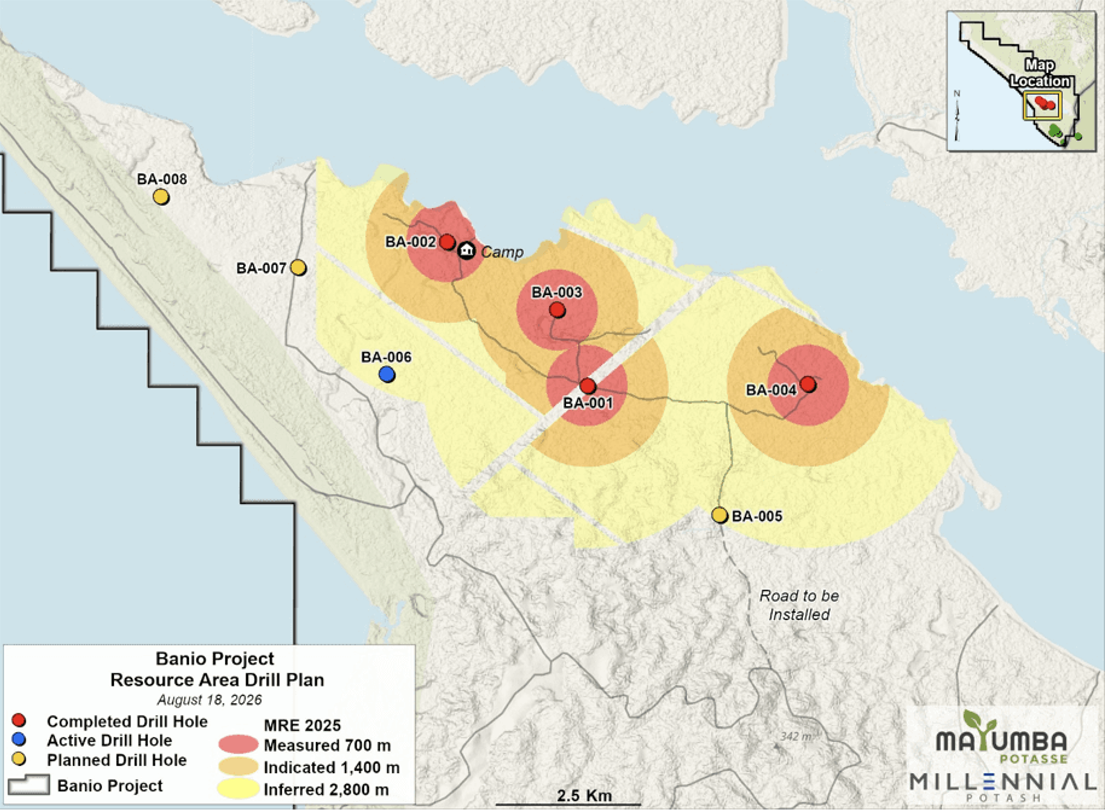 MLP_Banio Project Resource Area Drill Plan