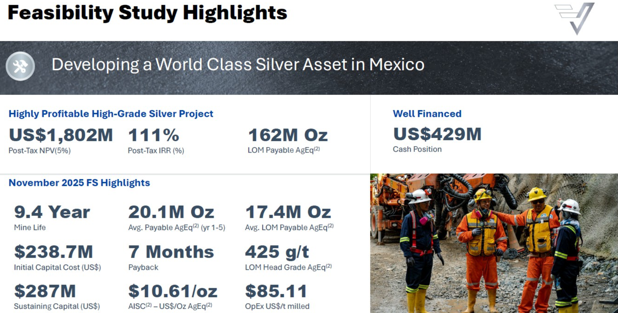 VZLA_Feasibility Study Highlights