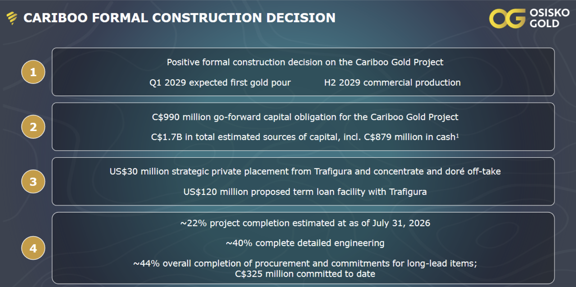 CONSTRUCTION DECISION