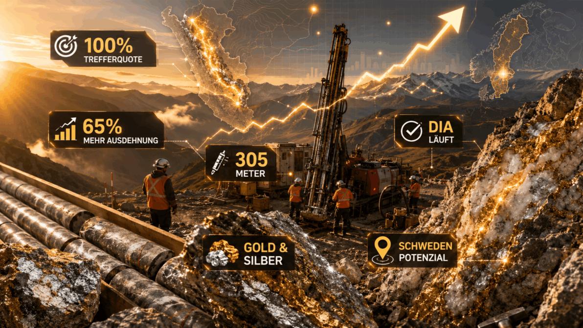 Mächtiges Mineralisierungsplus - Jede Probe ein Treffer! Hannan Metals vergrößert Previsto um 65 %!
