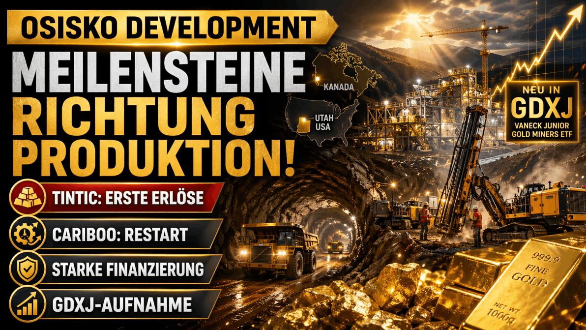 Transformation mit Substanz… - Wichtige operative Meilensteine auf dem Weg zum Produzenten erreicht!
