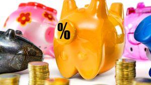 Banken gewähren seit fast fünf Jahren nur negative Realzinsen 