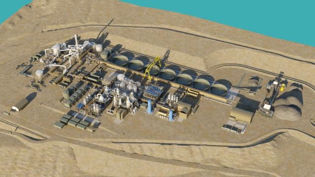 Rhyolite Ridge Produktionsst?tte