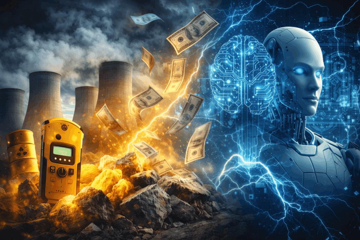 Stromhunger vs. Uranangebot - Wenn KI & Reaktoren zünden, wird Brennstoff zum Epizentrum für Investoren!
