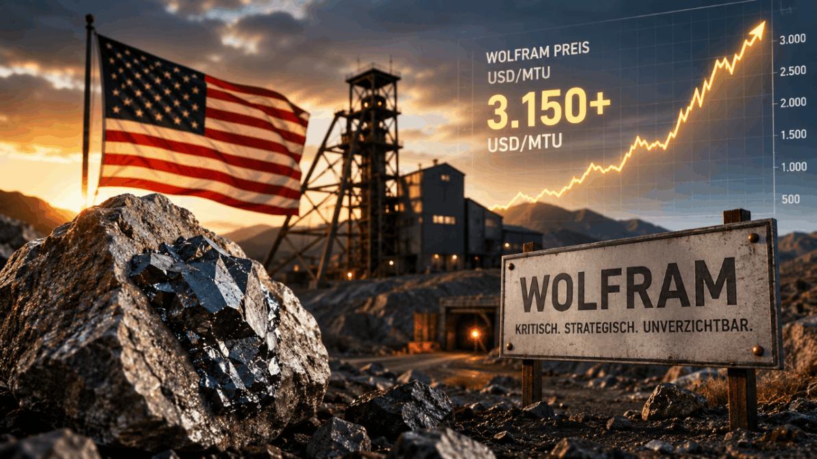 Geheime Wolfram-Aktie - 1.700 % Preisexplosion: Wird diese US-Wolfram-Aktie jetzt neu bewertet?