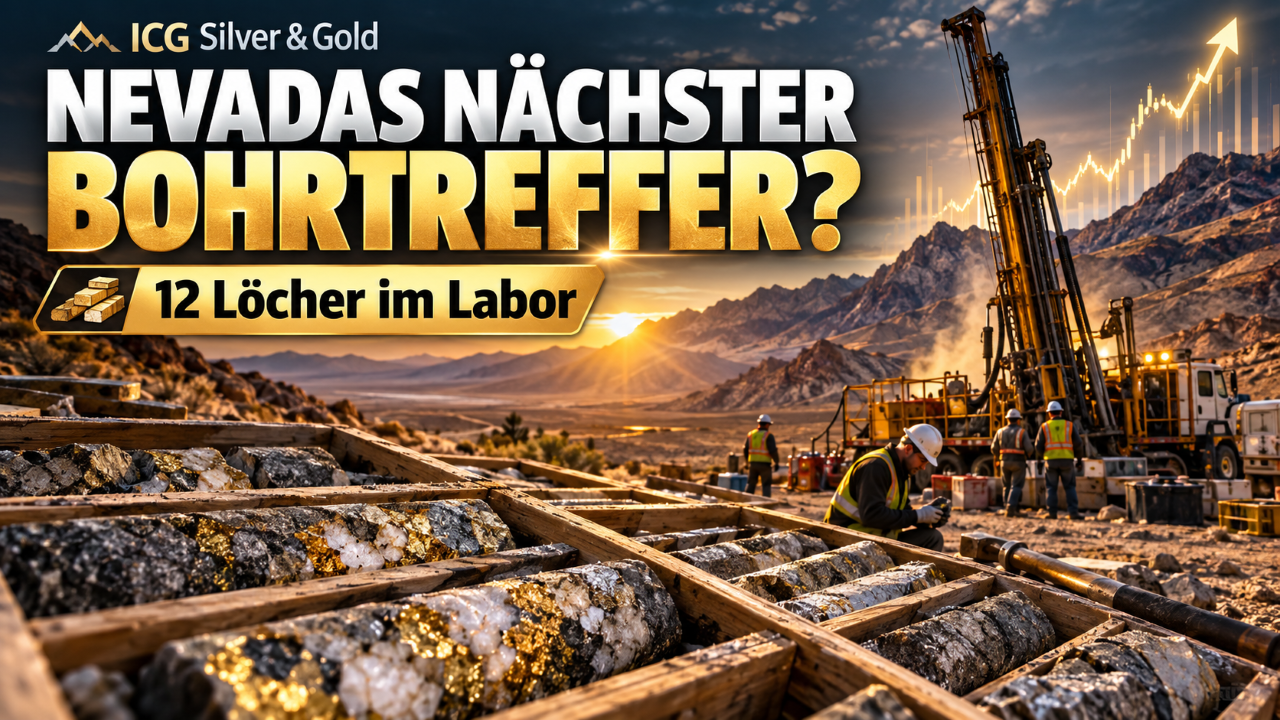 12 Bohrl&ouml;cher im Labor, 18 Mio. CAD B&ouml;rsenwert - Kommt Nevadas n&auml;chster Bohrtreffer von diesem Explorer? 