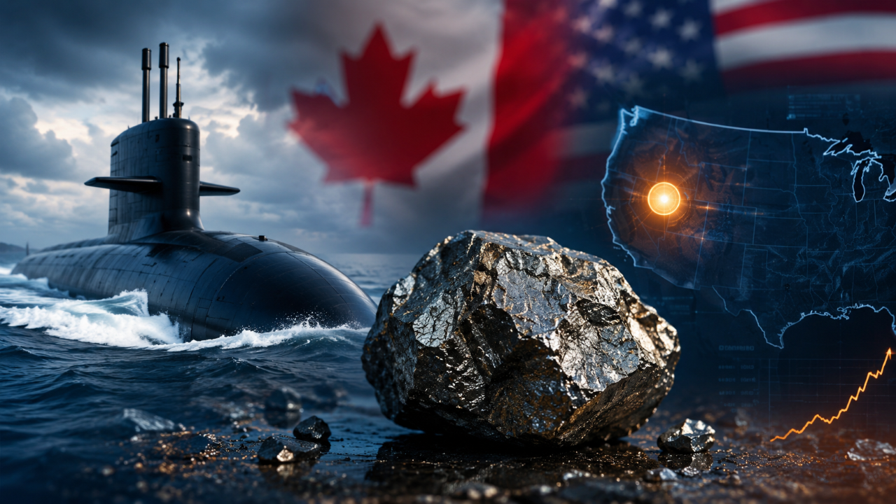 R&uuml;stungsmetall Nr. 1 - Kanadas U-Boot-Milliarden z&uuml;nden den n&auml;chsten Wolfram-Boom: Dieser US-Nanocap sitzt an der ...