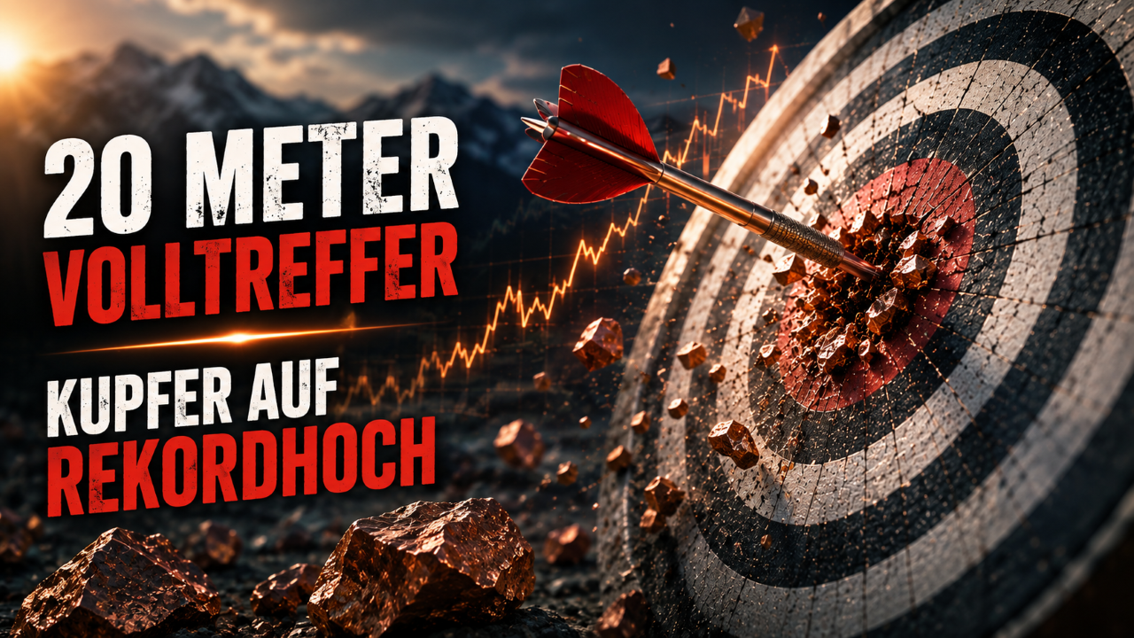 20 Meter: So tief musste dieser Kupfer-Explorer bohren, um f&uuml;ndig zu werden - Was steckt in dieser Aktie?