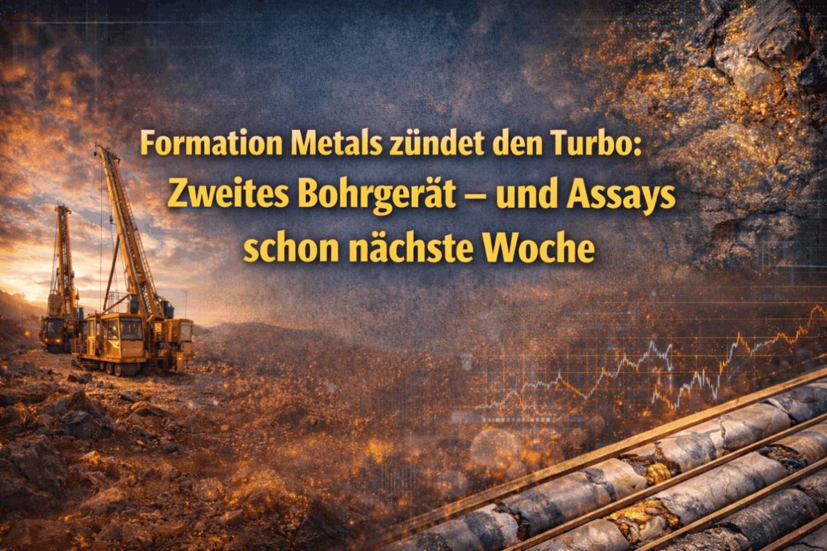 Bohrturbo auf Projekt N2 - Zweites Bohrgerät mobilisiert – Erste Ergebnisse bereits nächste Woche!