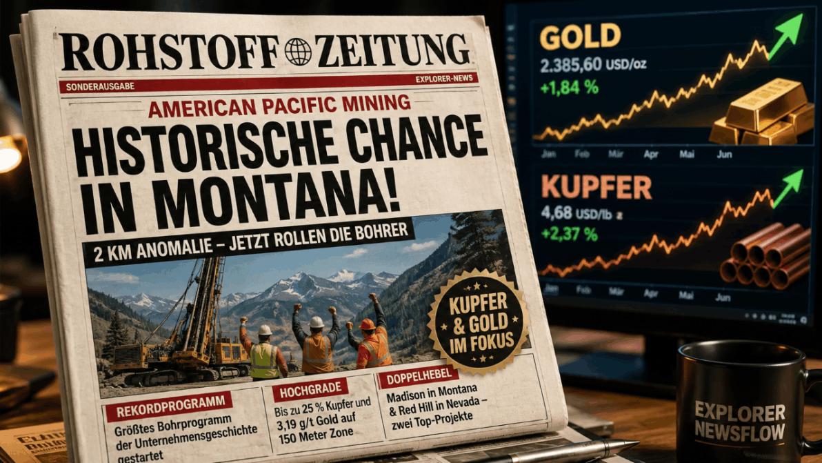 Startet jetzt der Newsflow? - Jetzt noch vor den ersten Bohrergebnissen positionieren?