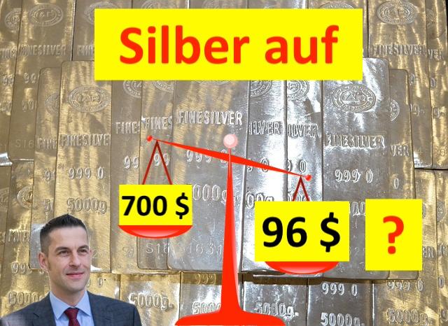 Explodiert Silber auf 96 USD oder 700 USD? Wir MÜSSEN reden!