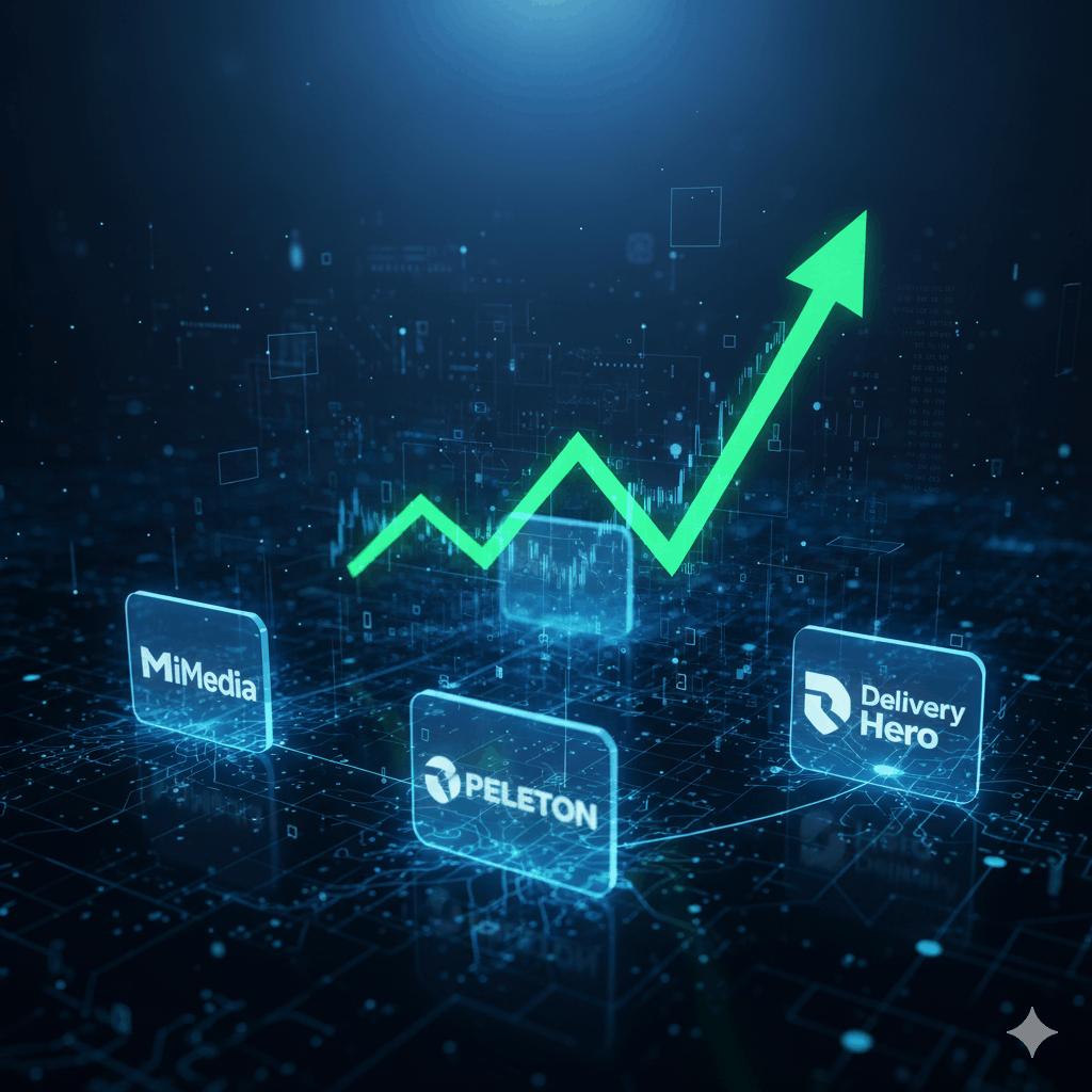 Digitale Geschäftsmodelle für explosives Wachstum: MiMedia, Peloton, Delivery Hero