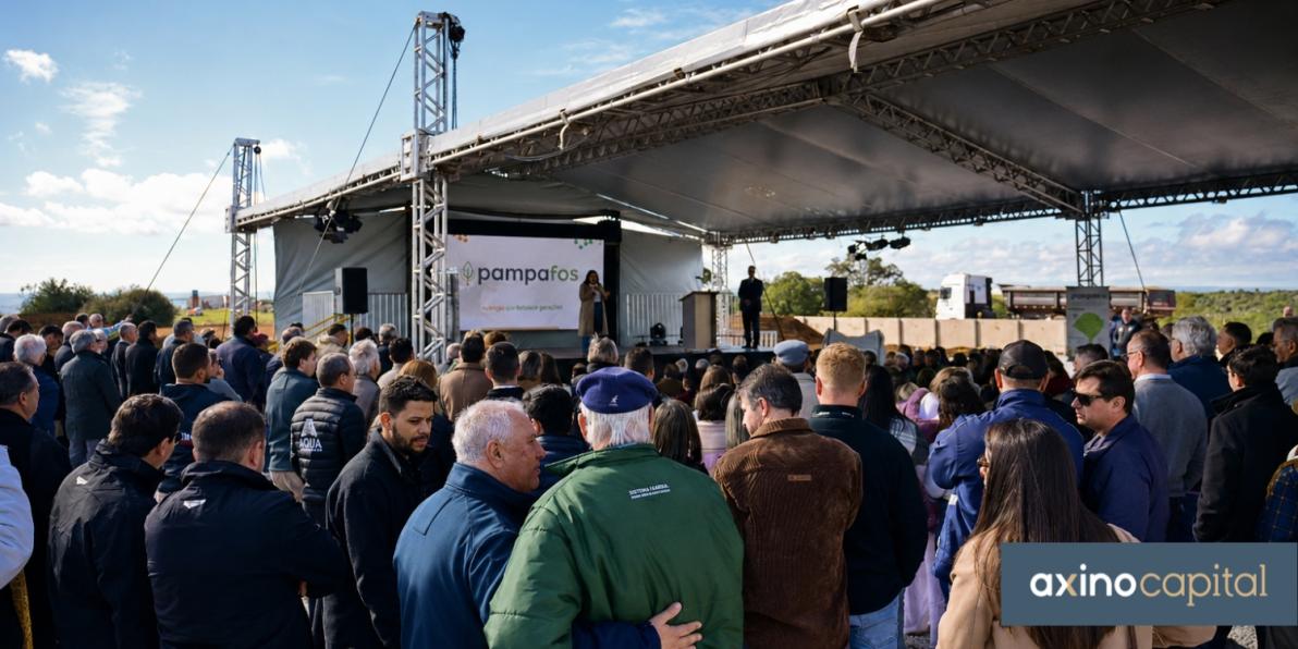 Vom Projekt zur Produktion - Phosphatdünger geht in Brasilien an den Markt